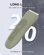 Recortadora Corporal 4D™ para un Afeitado Suave y Preciso