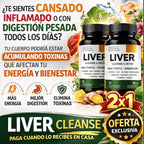 LIVER CLEANSE - Detox 60 Cápsulas (Limpieza del Hígado)