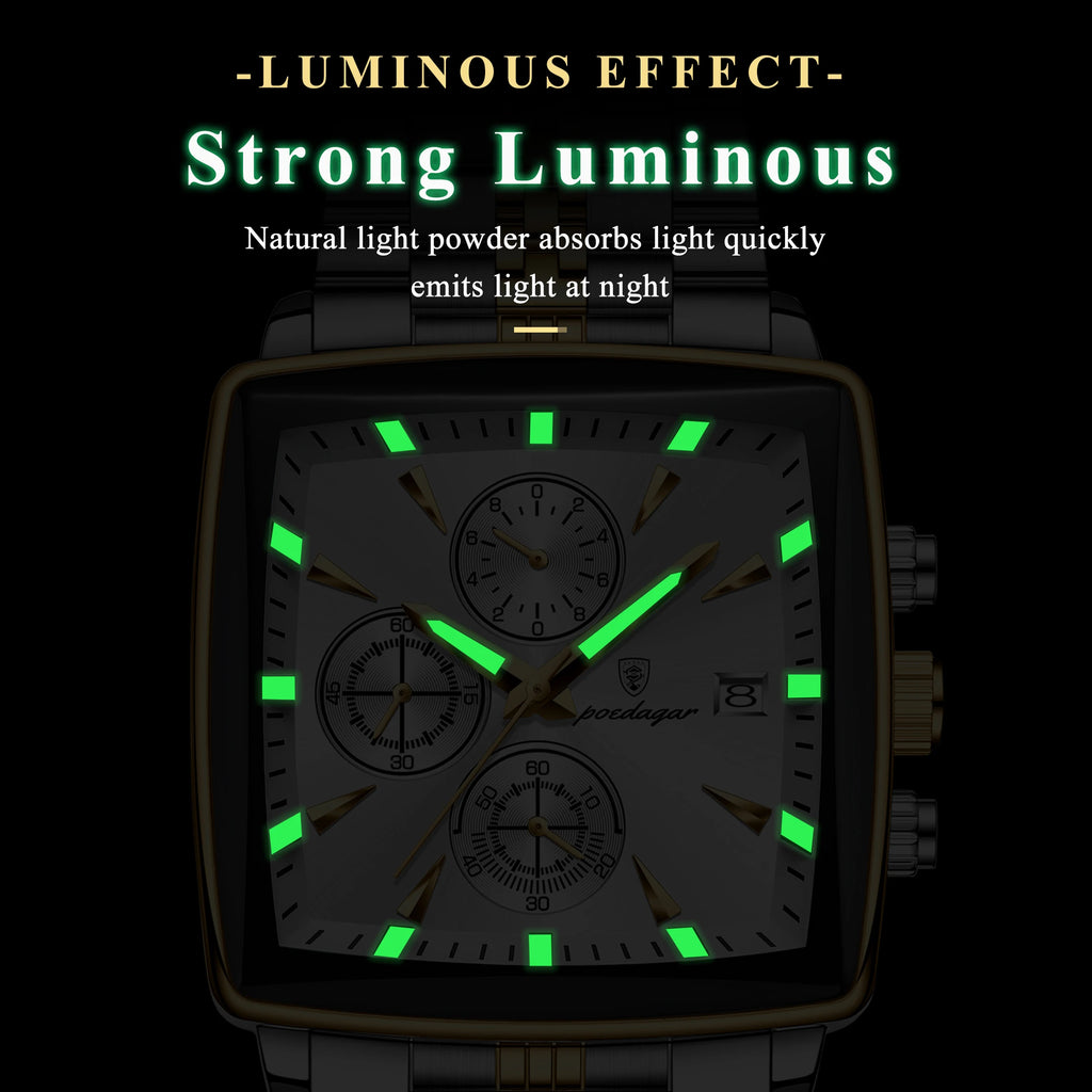 Reloj Elegante con cronógrafo para hombre