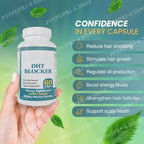 Poderoso Suplemento DHT Blocker para el Crecimiento del Cabello