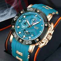 Reloj deportivo militar LIGE para hombre