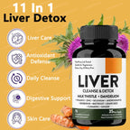 LIVER CLEANSE - Detox 60 Cápsulas (Limpieza del Hígado)