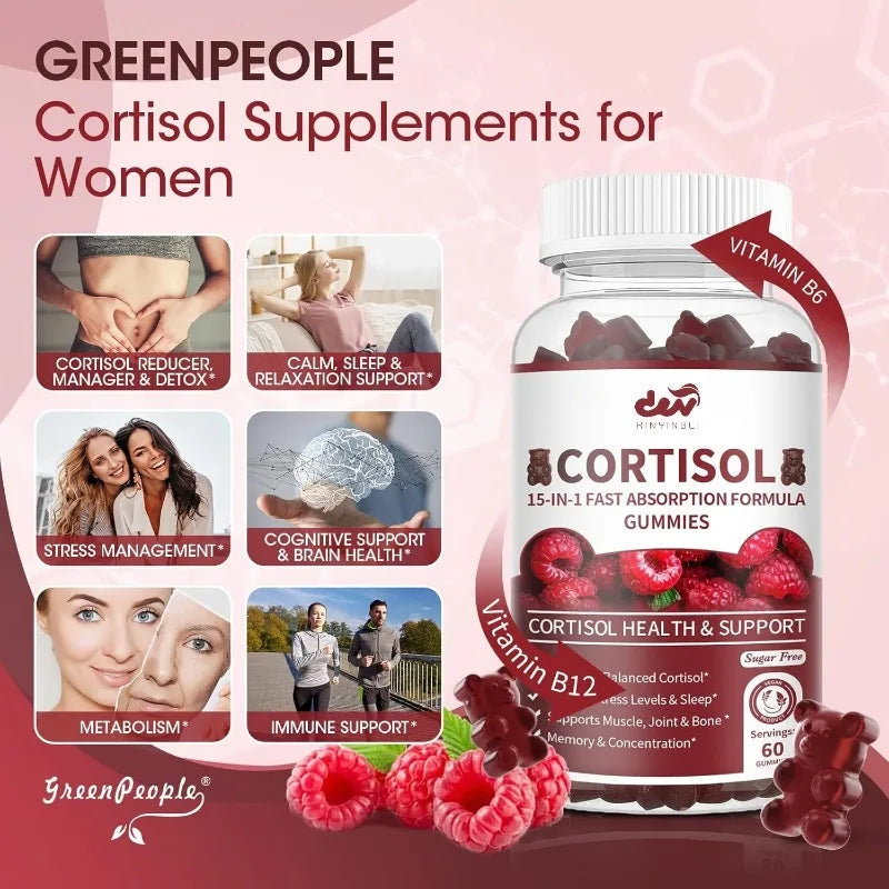 Suplemento para el Equilibrio del Cortisol Femenino