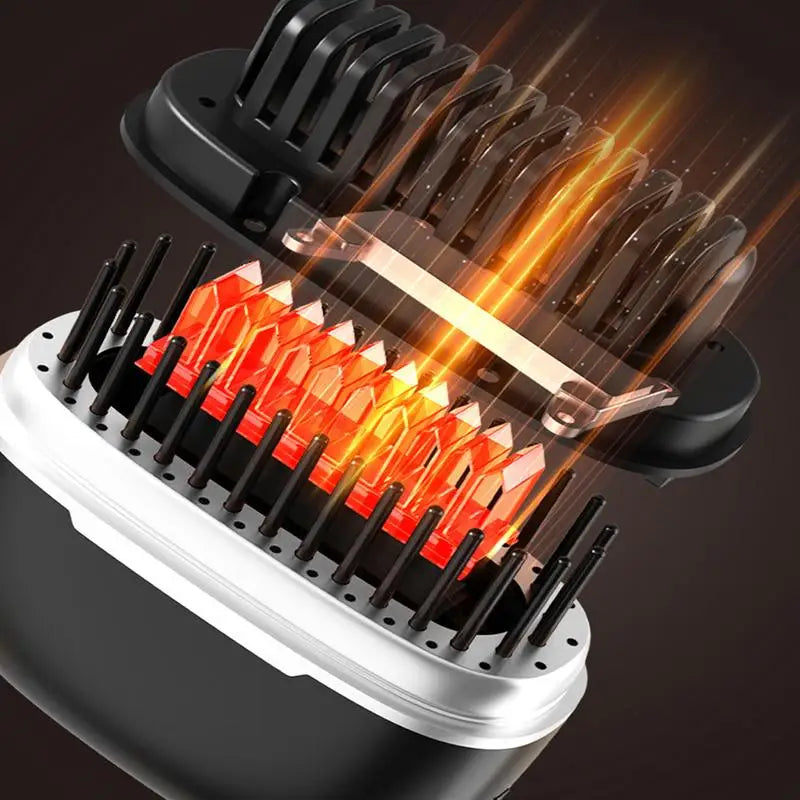 Mini Cepillo Alisador de Pelo