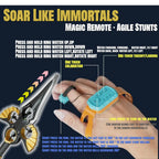 Dron planeador RC en espada voladora