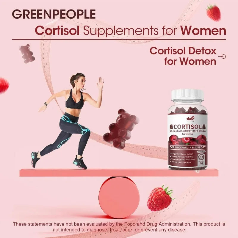 Suplemento para el Equilibrio del Cortisol Femenino