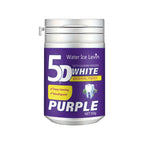 Polvo dental blanqueador morado