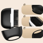 Mini Cepillo Alisador de Pelo