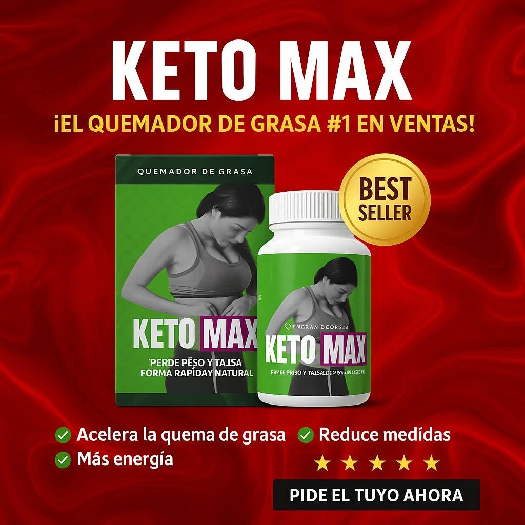 Keto Max Quemador de Grasa